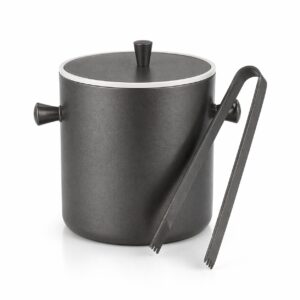 Vas gheata inox antracit 9.5cm