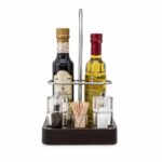 Set Bisetti cu râșniță sare, râșniță piper și dozator scobitori