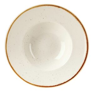 Farfurie adanca portelan Churchill Stonecast Barley White 24cm