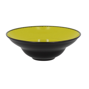 Farfurie extra adâncă rotundă Fusion Fire verde, Ø26cm,480ml
