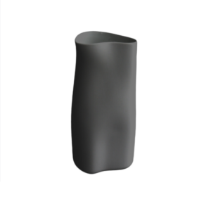 Recipient porțelan negru JELLY Cookplay 1L 11×9×22cm
