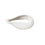 Creamer SIDERS IVORY Espiel din porțelan alb premium, 100 ml, ideal pentru servirea laptelui, smântânii și sosurilor fine.