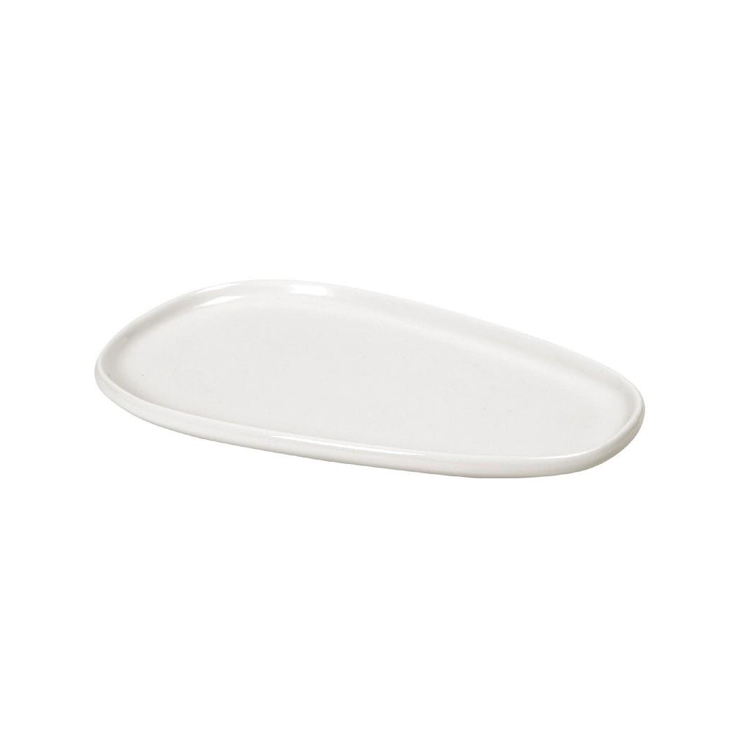 Platou SIDERS IVORY Espiel din porțelan 31,8 × 20,5 cm Platou SIDERS IVORY Espiel din porțelan alb premium, 31,8 × 20,5 × 2 cm, ideal pentru servirea aperitivelor, preparatelor gourmet, sushi și deserturilor în restaurante și hoteluri.