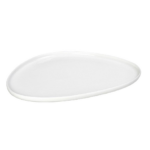 Platou SIDERS IVORY Espiel din porțelan alb premium, 35,8 cm, ideal pentru preparate principale, aperitive gourmet și plating profesional.