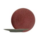 Farfurie întinsă SOUL STONEWARE 20 cm cu model în relief din stoneware premium ESPiel.