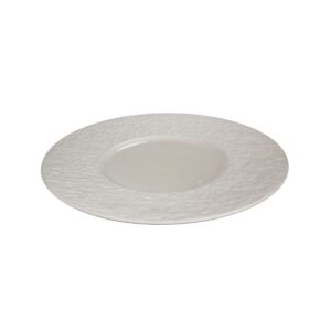 Farfurie din porțelan alb Chalk Q Performance, 31 × 16 cm, ideală pentru plating gourmet și servire profesională.