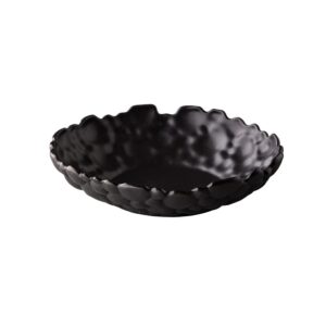 Farfurie adâncă Bubble Coupe Style Point din stoneware premium, 24,5 × 5,5 cm, ideală pentru preparate gourmet și plating modern.